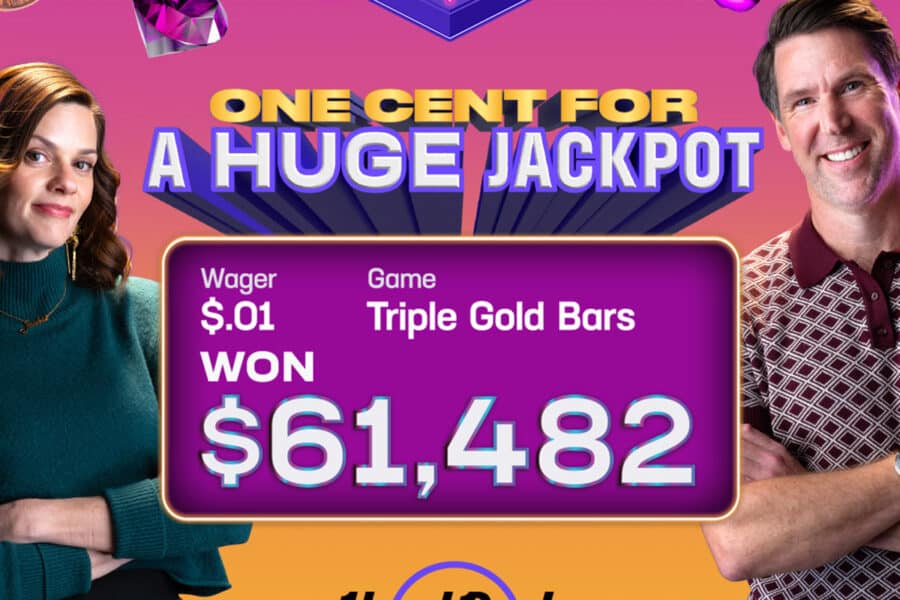 $01 to $61K jackpot